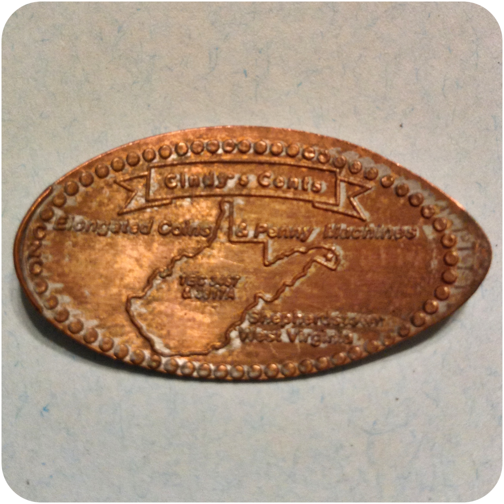 Cindy’s Cents, Elongated Coins & Penny Machines, Shepherdstown, WV West