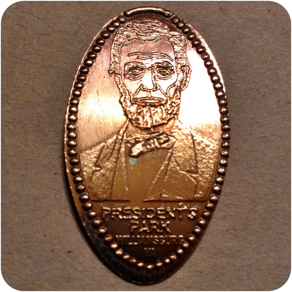 Retired Abraham Lincoln, Open Air Museum Presidents Park, Williamsburg