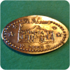 Retired The Alamo Dated 2003 With Six Stars, San Antonio TX Texas Elongated Coin