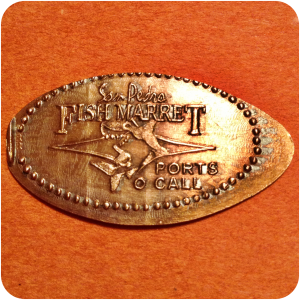 Error Coin: San Pedro Fish Marret (Market) & Restaurant, Ports O Call Village CA