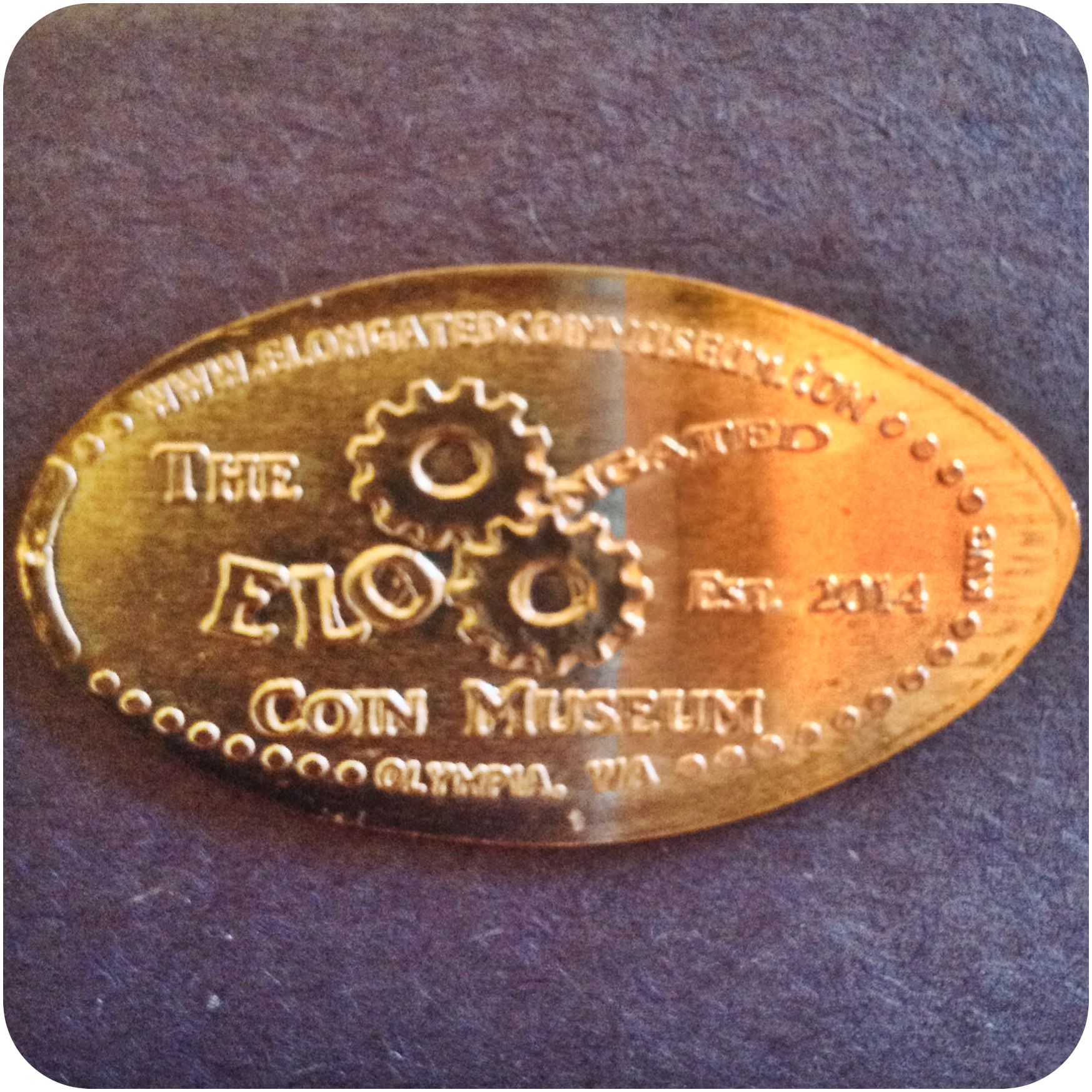 The Elongated Coin Museum: Design One