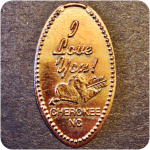 Retired I Love You - Chief Henry's Gifts & More - Cherokee, North Carolina Penny