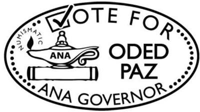 Oded Paz for ANA Governor 2015