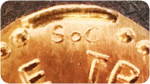 Stamps On Coins (SOC) by Jess Kirby